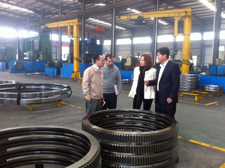 歐洲客戶到我司進(jìn)行產(chǎn)品驗(yàn)收